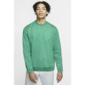 Nike Shield Men’s Neptune Green Weather Resistant Golf Crew Medium M CK3771-370